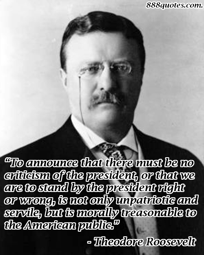 Theodore Roosevelt | 888quotes.com