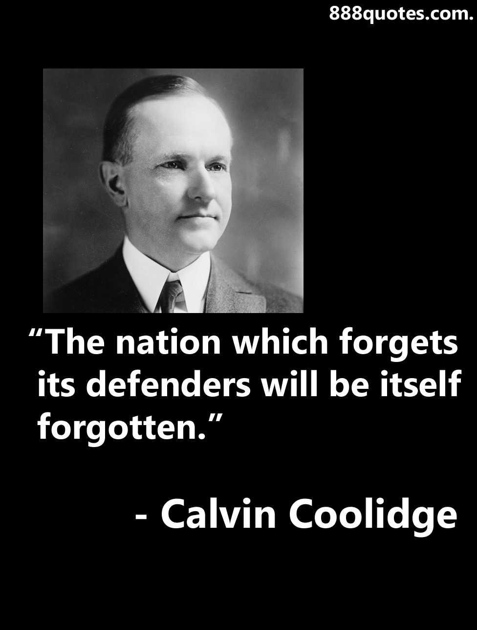 Calvin Coolidge | 888quotes.com